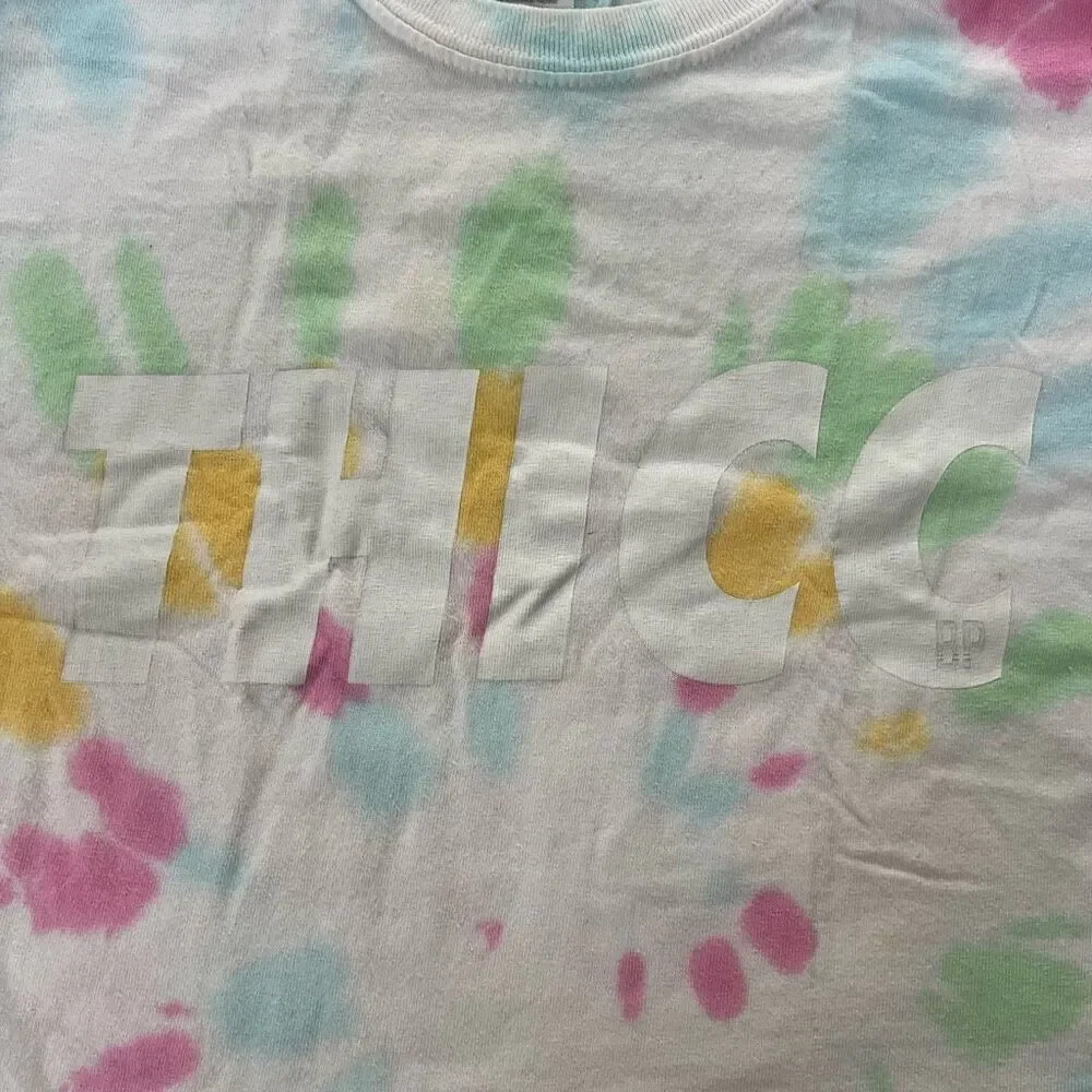 Below Parallel THICC Tie Dye Crop Top - Picture 2 of 3